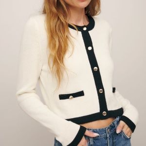 NWT Reformation Becka Cashmere Cardigan